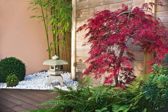 Création d’un espace zen japonais dans un jardin de particulier Saint‑Appolinaire